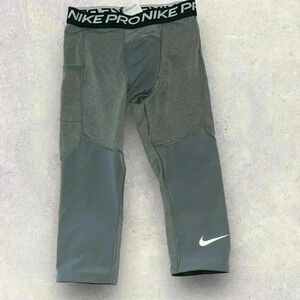 Nike pro compression pants‎ size YL